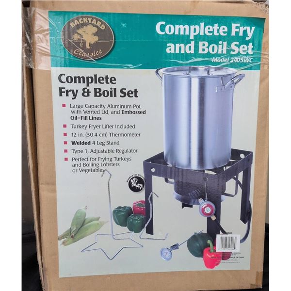 Backyard Classics Complete Fry and Boil Set Model 2405WC