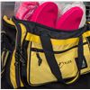 Image 4 : TELUS Yellow Gym Bag With Shoes and Elbeco Pants