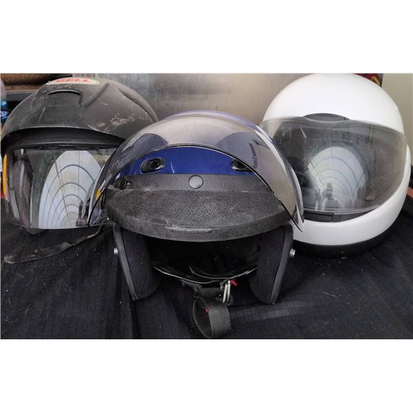 3 DOT-Certified Motorcycle Helmets: Bell, Zeus, CKX