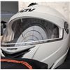 Image 3 : Motorcycle Helmets: AGV White & Scorpion Black, XL