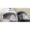Image 5 : Motorcycle Helmets: AGV White & Scorpion Black, XL