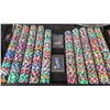 Image 7 : Poker Chip Set with Case, Wifflyte Dartboard, Irish CD Set, Novelty Donkey Cigarette Dispenser