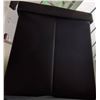 Image 5 : Black Faux Leather Storage Bench With Divided Interior