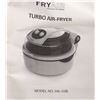 Image 5 : FRYAIR Turbo Air-Fryer Model HA-03B with Accessories