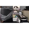 Image 1 : Household Items: Frames, Soap Dispensers, Books, Mat