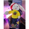 Image 8 : Animated & Light-Up Toys Lot: Tigger, Bunny, Neon Sign, Watermelon Toy