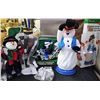 Image 1 : Animated Musical Snowman Lot With Hoodie and String Lights