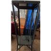 Image 12 : Poker Table, Handheld Metal Detector, and Display Case Lot