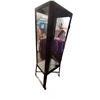 Image 9 : Poker Table, Handheld Metal Detector, and Display Case Lot