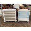 Image 1 : UltraGlide and Manrex  Utility Carts With Drawers