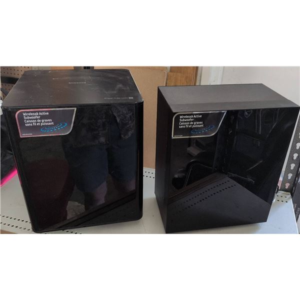 Samsung Wireless Active Subwoofers PS-WF450 and PS-WF750