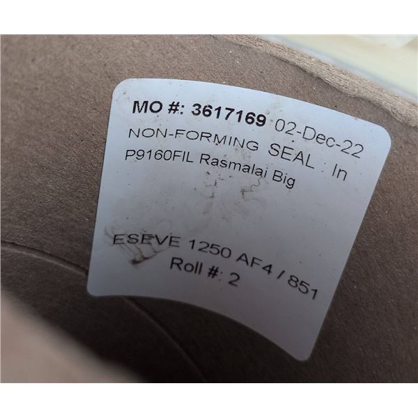 Pallet of Polyethylene Film Rolls, Non-Forming Seal, 1250mm Wide
