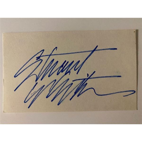 The Comancheros Stuart Whitman signature cut