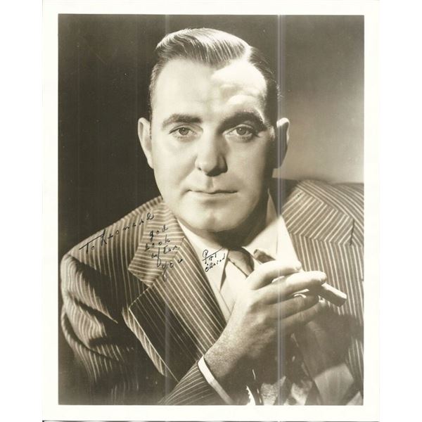 San Quentin Pat O'Brien Signed Photo