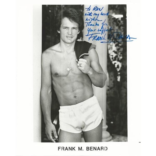 Falcon Crests Frank M. Benard Signed Photo