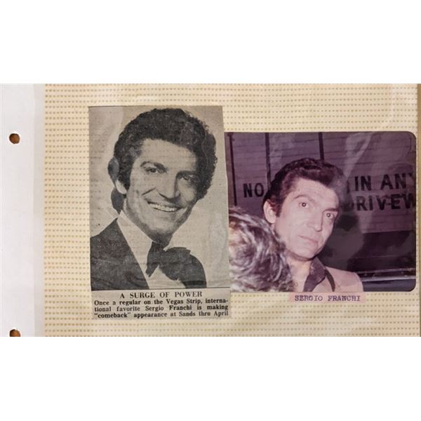 Sergio Franchi Original Photo