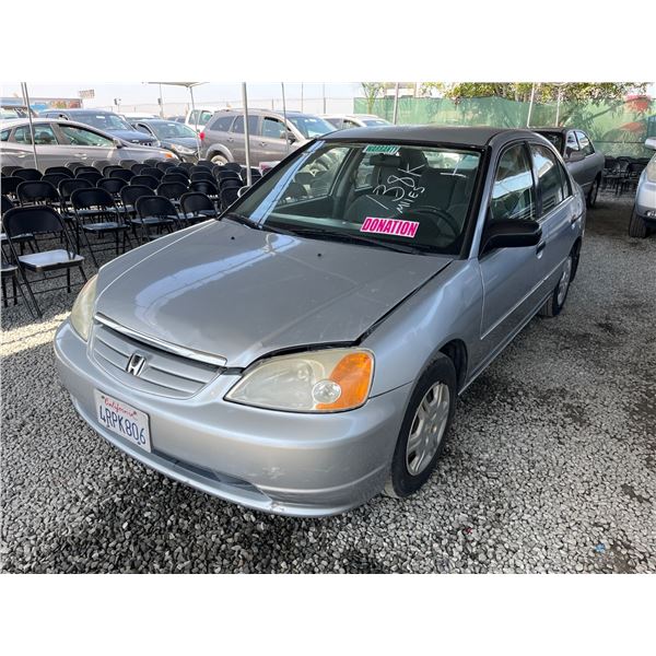HONDA CIVIC 2001 T-DONATION