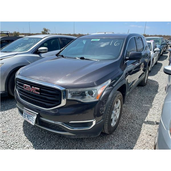GMC ACADIA 2018 T/REPO