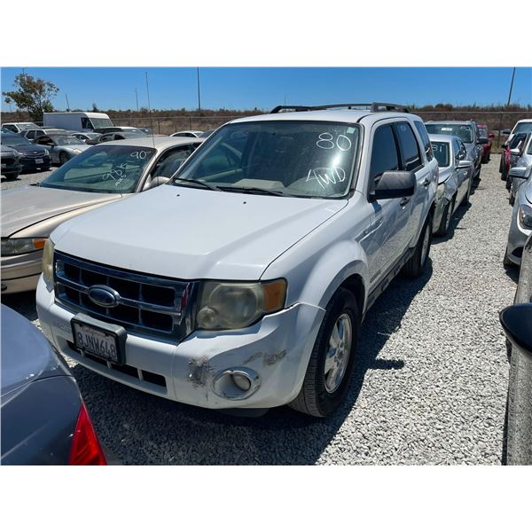 FORD ESCAPE 2008 ADT EXPORT ONLY