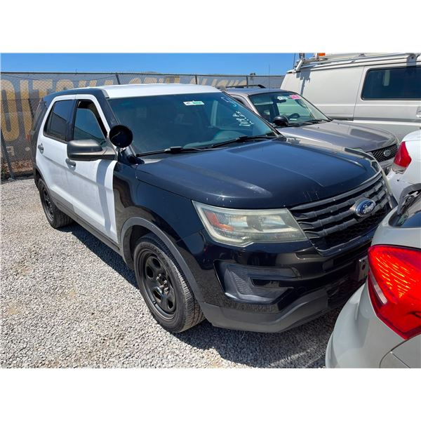 FORD EXPLORER 2017 GOV T-15DAYS