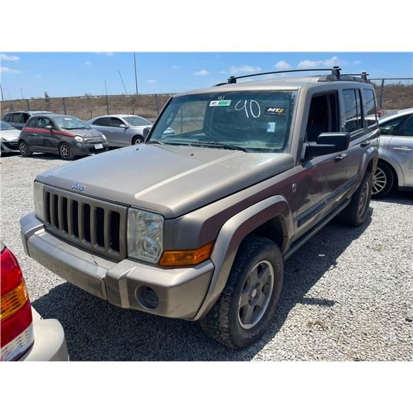 JEEP COMMANDER 2006 OS/T-15 DAYS