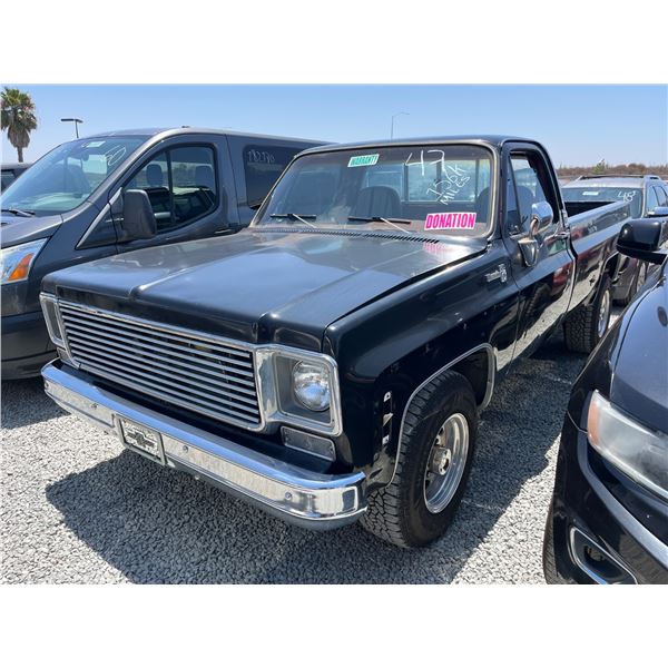 CHEVROLET PK 1978 T-DONATION
