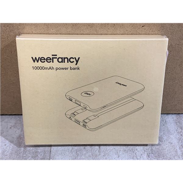 weeFancy 10000 mAh Portable Power Bank