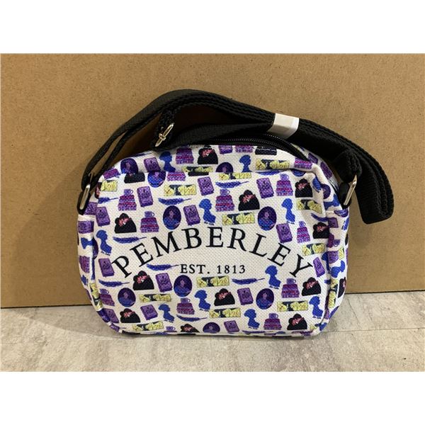 AKTAP Pemberly Mini Crossbody Bag - Pride & Prejudice Inspired Print