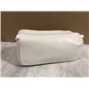 Image 5 : EACHY Faux Leather Makeup Bag - Cream Colour
