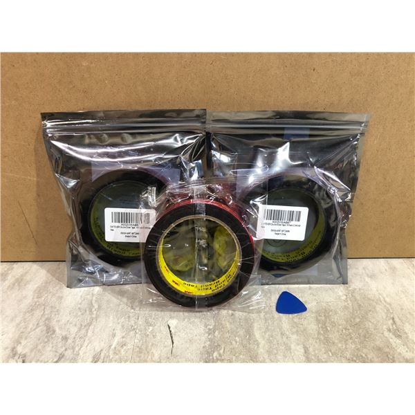 5 Pack - Heavy Duty Double Sided Acrylic Foam Mounting Tape - 15mm x 23 ft