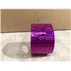 Image 2 : Holographic Tape - Rose Red Checkered Pattern