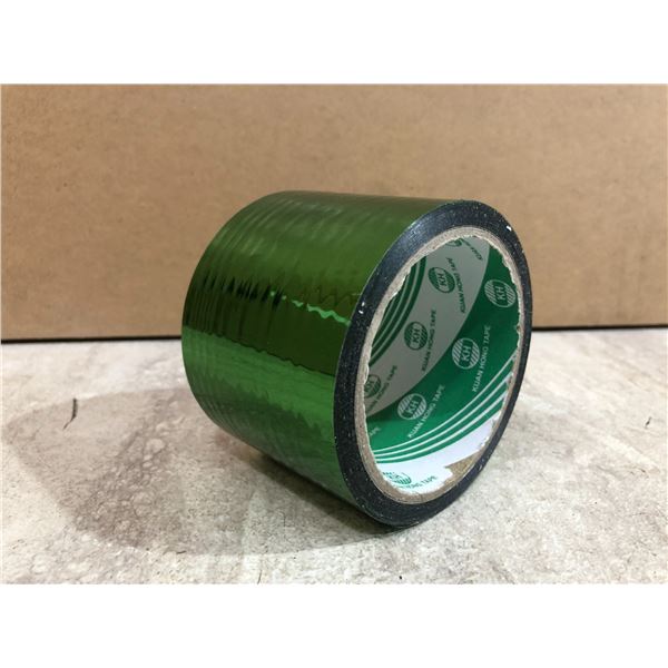 Holographic Tape - Vibrant Green Mirror Finish