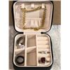 Image 8 : Mini Jewelery Box - Includes 4 Fake Rings & A Fake Chain