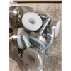 Image 2 : Adjustable Screw In Furniture Glides With A Plastic Base