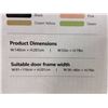 Image 2 : Accordion Style Door Curtain - 100% Blackout