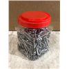 Image 1 : Large Jar Of Stainless Steel Wood Screws
