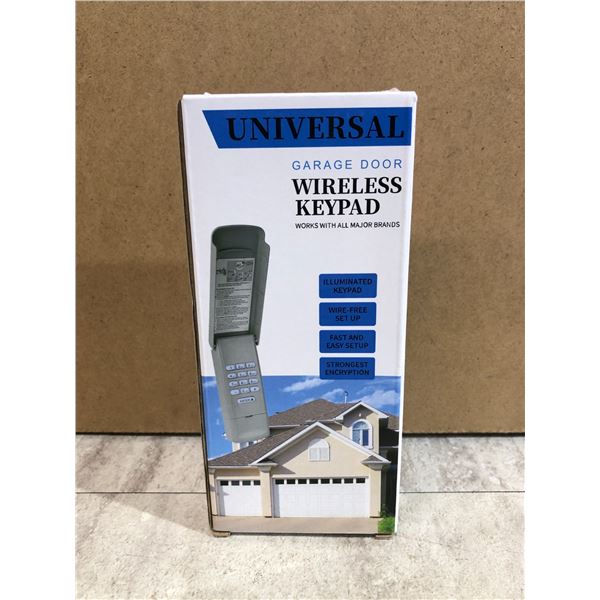 Universal Wireless Garage Door Keypad