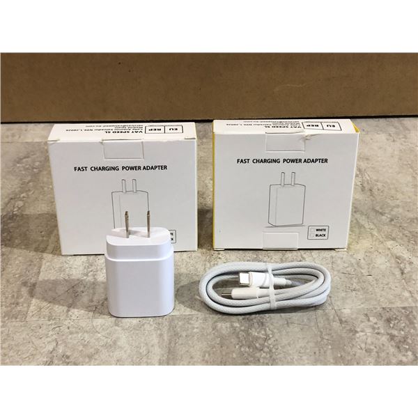Lot Of 2 Fast Charging Power Adapters