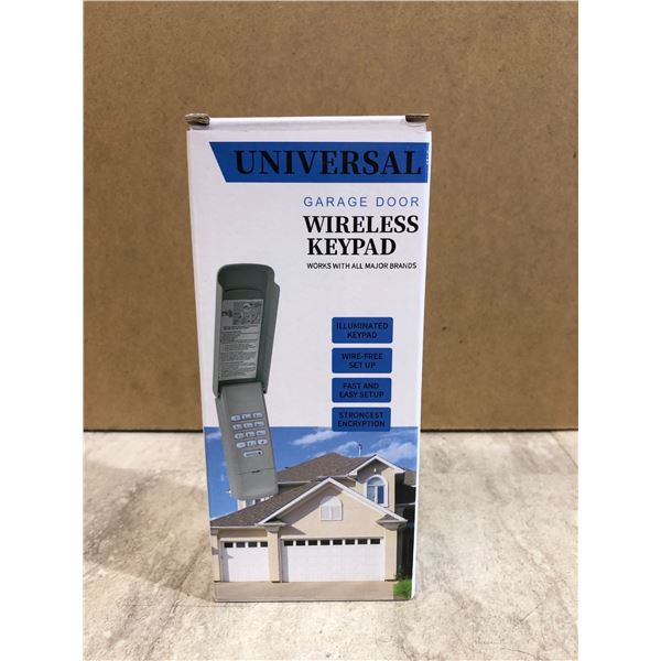 Universal Wireless Garage Door Keypad