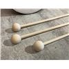 Image 2 : 3 Pack - Different Sized Drums With Drumsticks