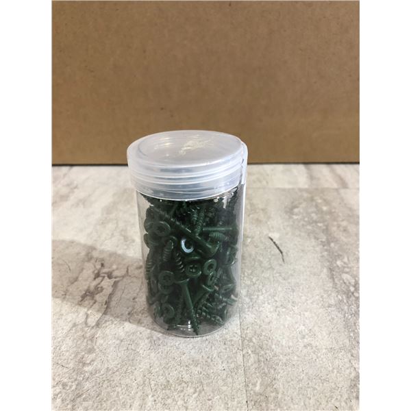 Jar Of #8x1 1/2in Deck Screws