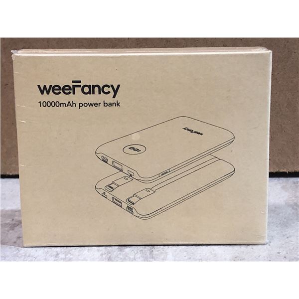weeFancy 10000 mAh Portable Power Bank