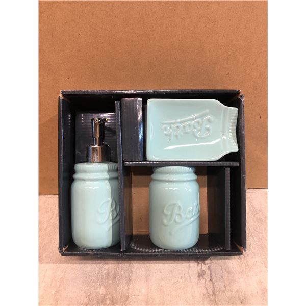 Home Basics 4 PCS Bath Accessory Set