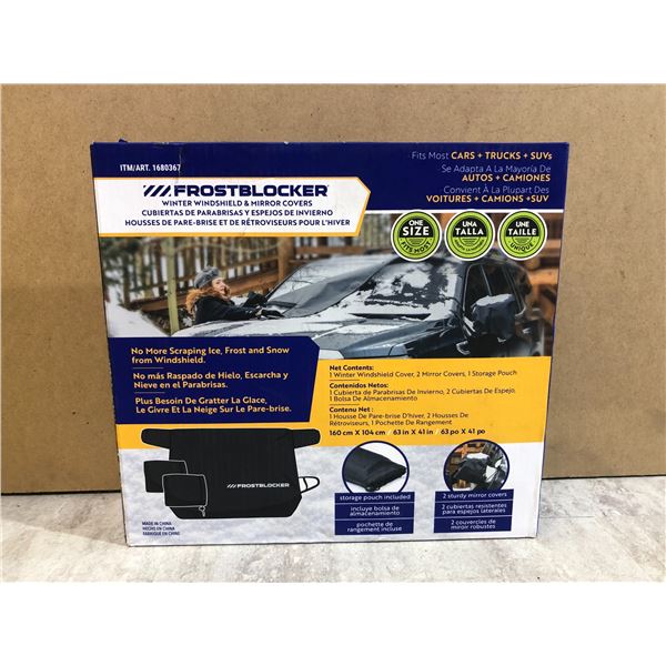 Frostblocker Winter Windshield & Mirror Covers