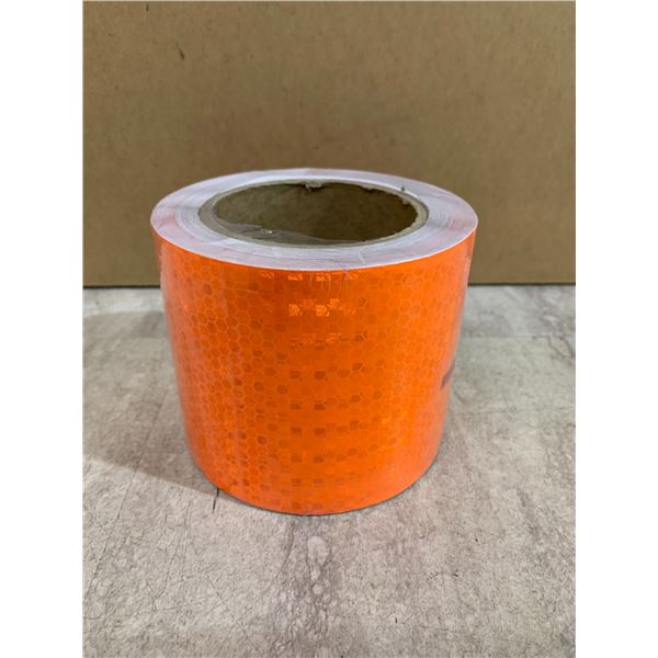 Orange Reflective Safety Tape