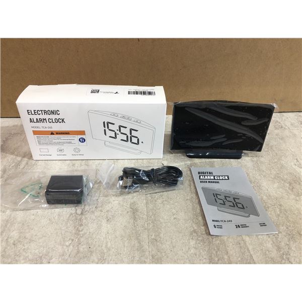 Electronic Alarm Clock - Model: TCA-245