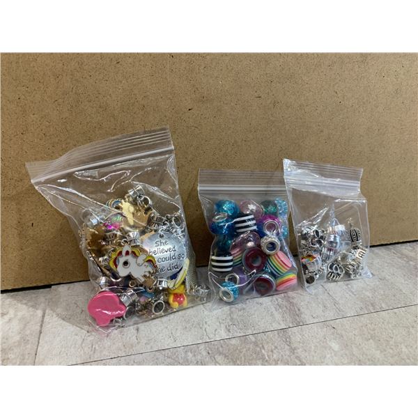 Large Assortment Of Charms