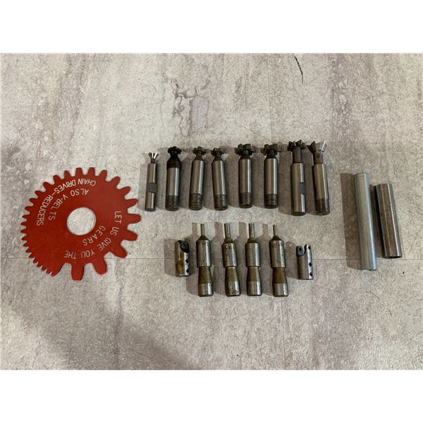 Machine Shop Tools - Slitting Saw Blade & Arbors