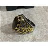 Image 4 : Size 10 Fake Ring - Tigers Eye Stone