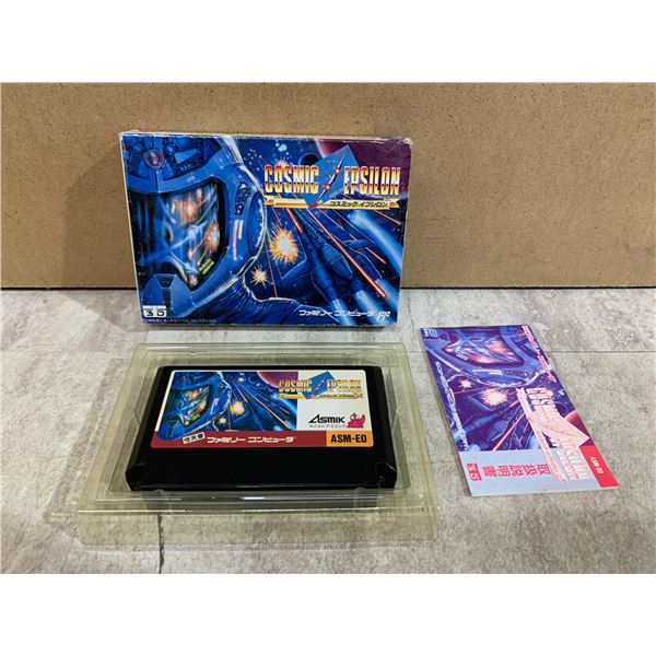 FC Cosmic Epsilon Famicom Software - Japan Import